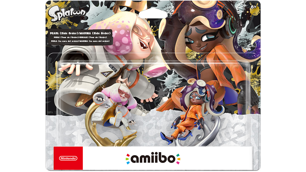【2024A/W新作★送料無料】 amiibo™ - Pearl & Marina Side Order 2-Pack - Nintendo ゲームキャラクター